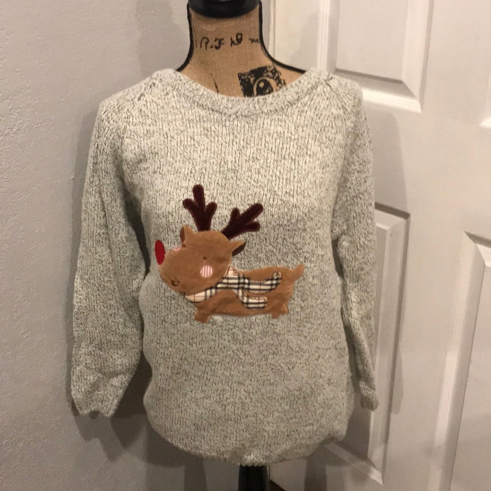 Christmas Sweater with rudolf